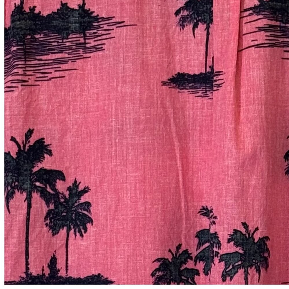 Men Pink and Black Casual Button Down Shirt Size XL - Picture 4 of 4